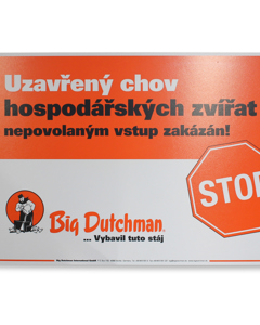 Schild CZ: Wertvoller Tierbestand